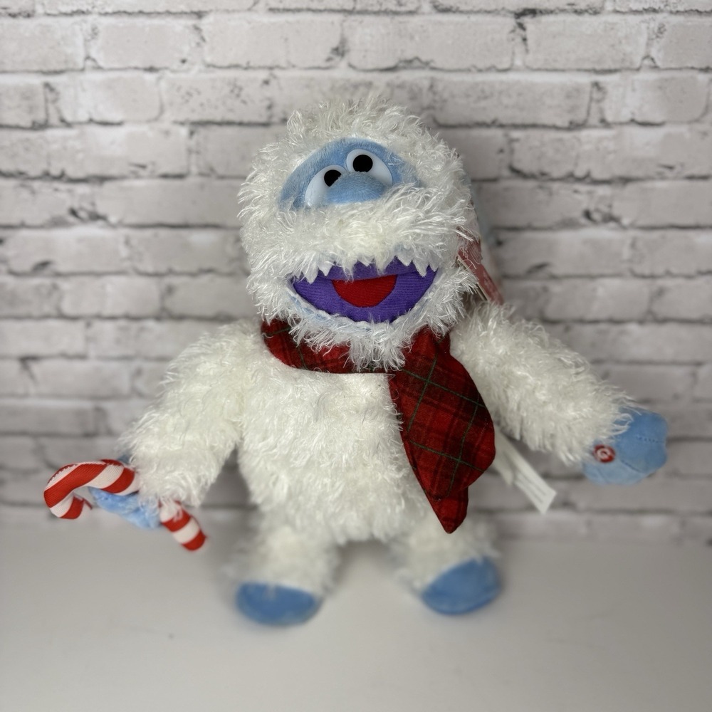 Gemmy Bumble  Abominable Snowman 12" Doll Plush Rudolph The Red Nosed Reindeer